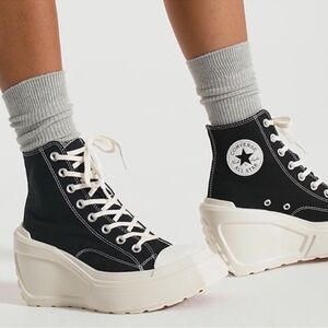 🆕Converse Chuck 70 De Luxe Wedge Platform Heels